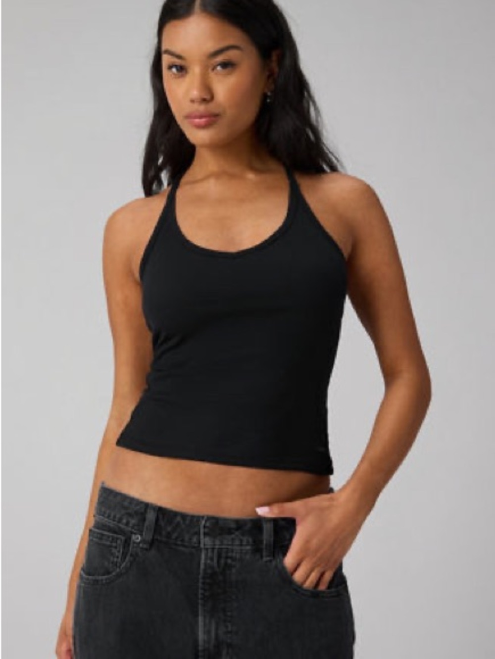Fabletics Modal Rib V-Neck Tank, Size S